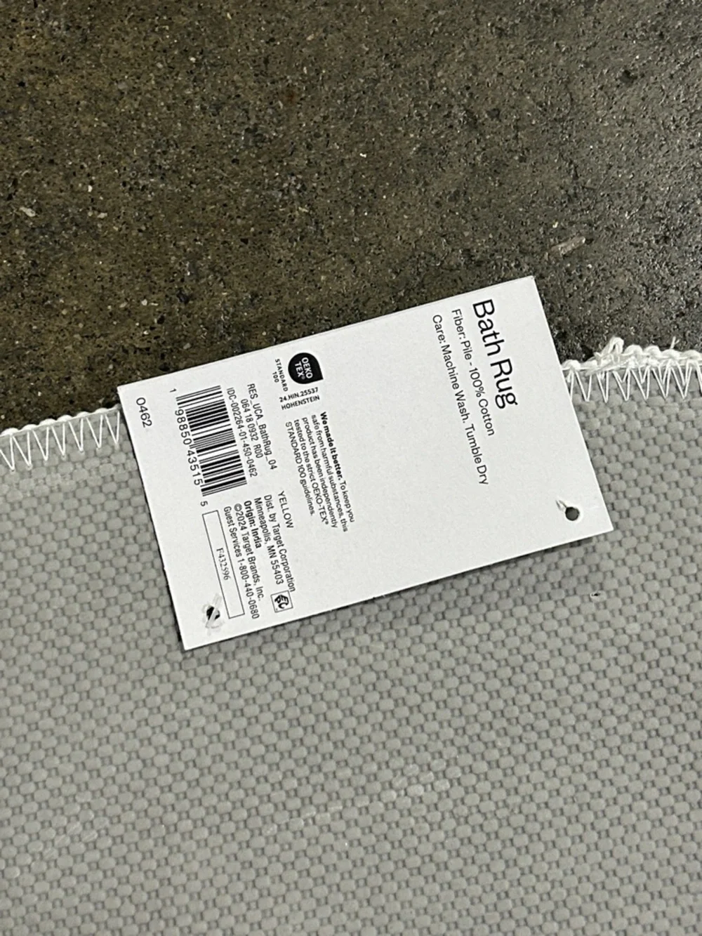 Target Lemon Textured Bath Rug - Picture 2 of 4